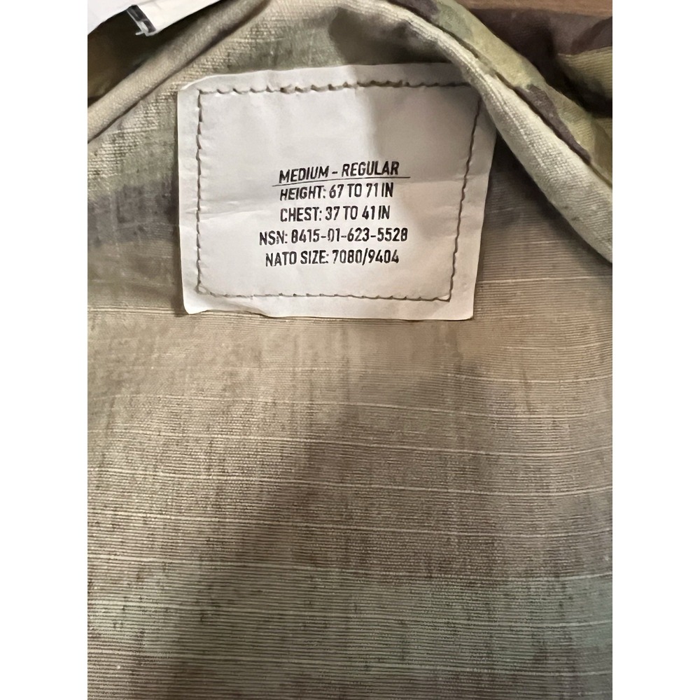New NWT USGI Military Combat Coat Multicam, OCP, ACU, Size: Medium Regular - Picture 3 of 4